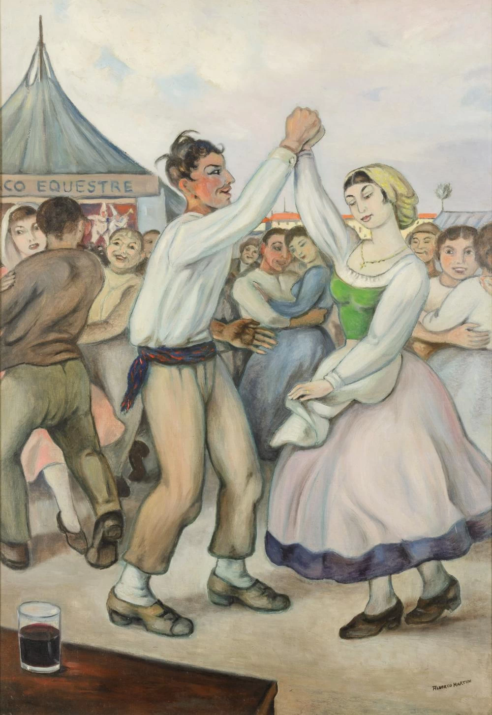 I fidanzati (festa campestre a Treviso), 1939